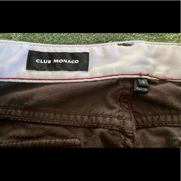 CLUB MONACO CORDUROY PANTS - Picture 3 of 8
